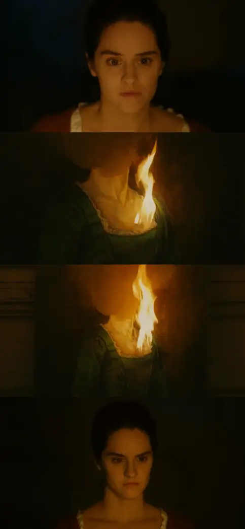 燃烧女子的肖像